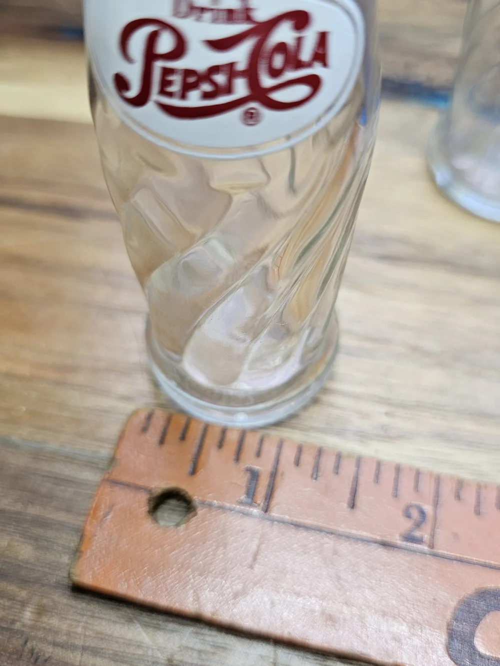 Vintage Pepsi Cola Salt And Pepper Shaker Set Soda Bottles Brockway Glass Retro